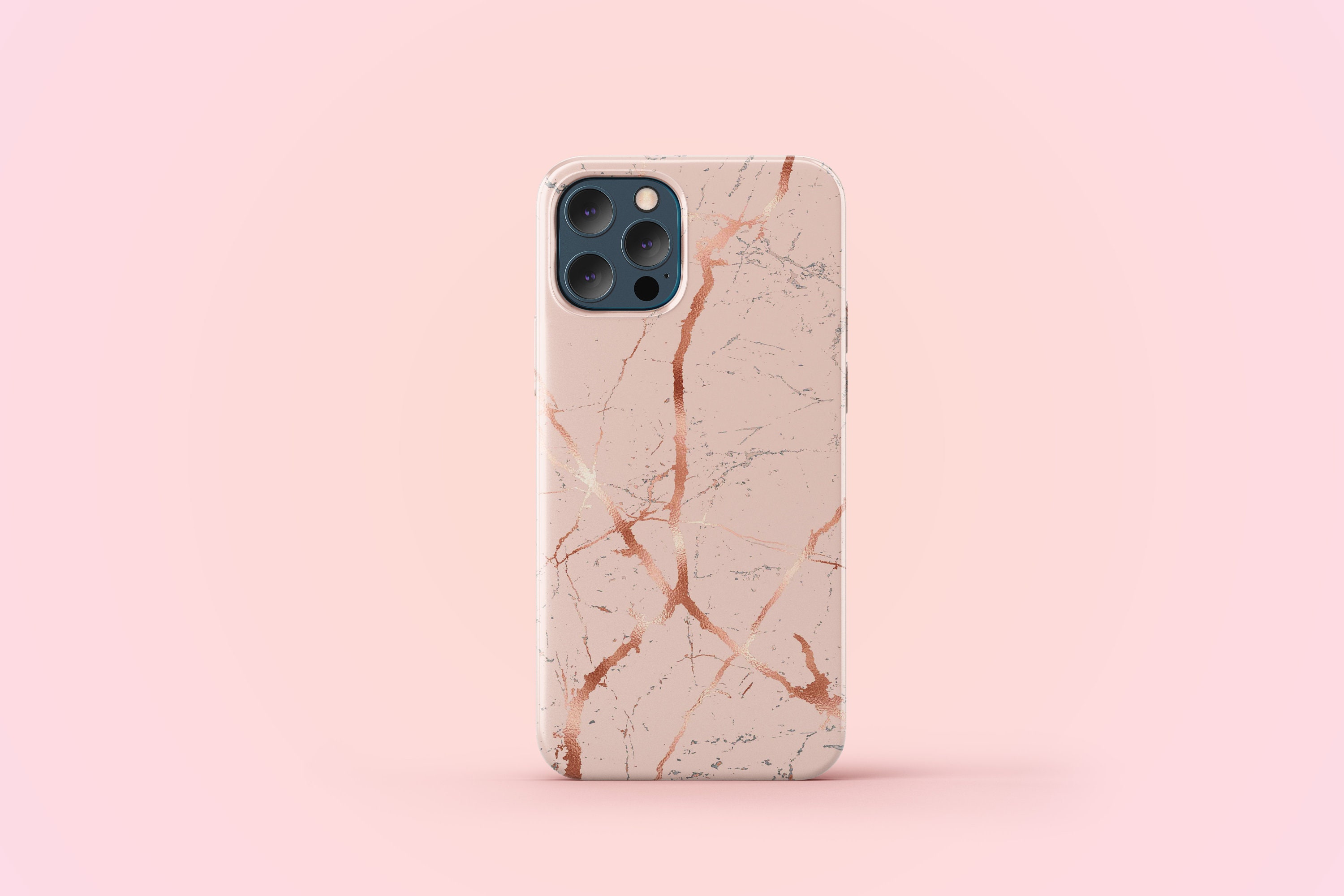 Rose Gold Marble iPhone Case iPhone 13 Pro Max, iPhone 13 Mini, iPhone
