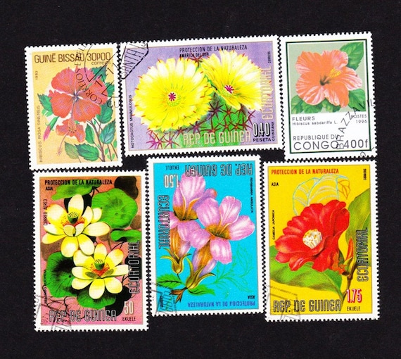 Collection De 100 Timbres Oblitérés – Thème Orchidées – Tous Différents, Idéal Philatélie