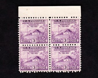 ジョージ・ワシントン 5 セント切手 10 枚 .. ヴィンテージ未使用郵便