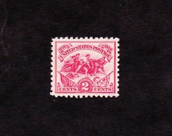 Timbre rare des États-Unis, 2 cents, millésime 1926, Bataille de White Plains, non utilisé.