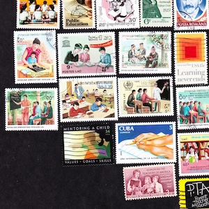 22 World FARMS and FARMERS ヴィンテージ 使用済み消印切手