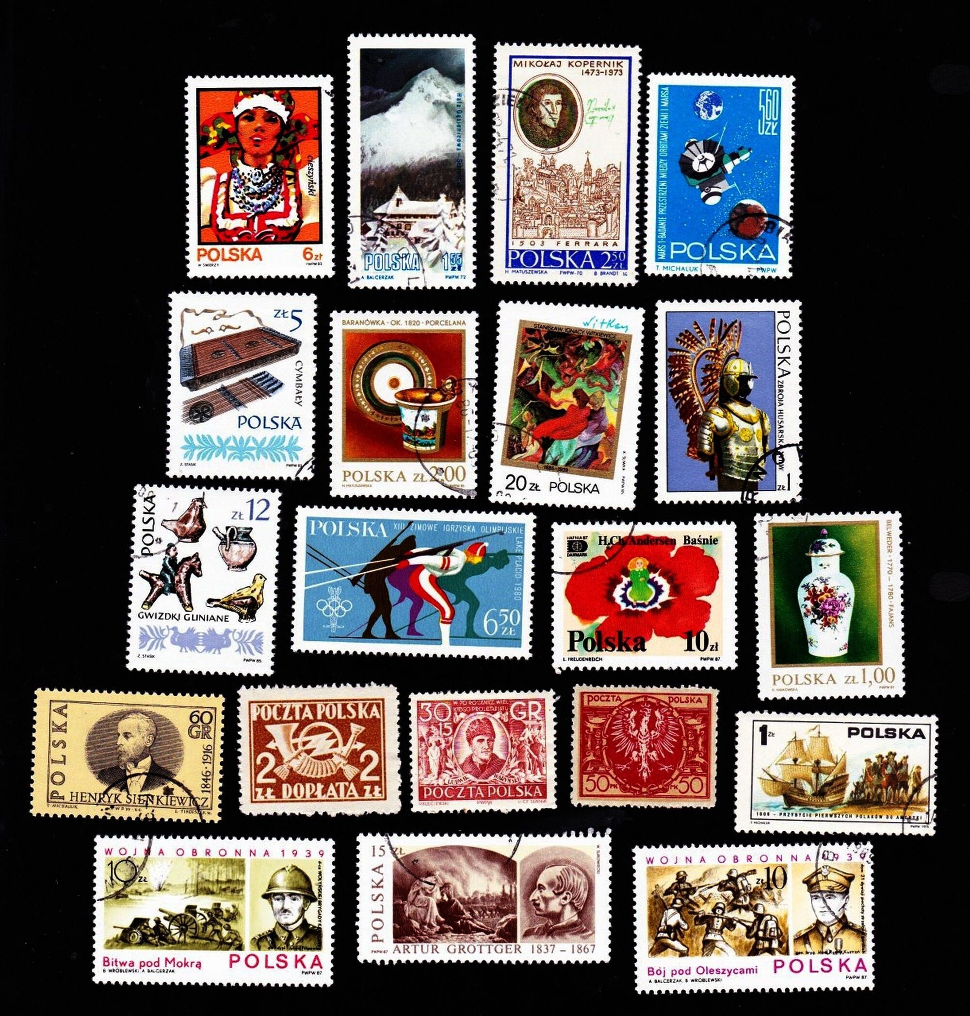 Unused Vintage 20 Cent Postage Stamps Collection of 20 Cents US