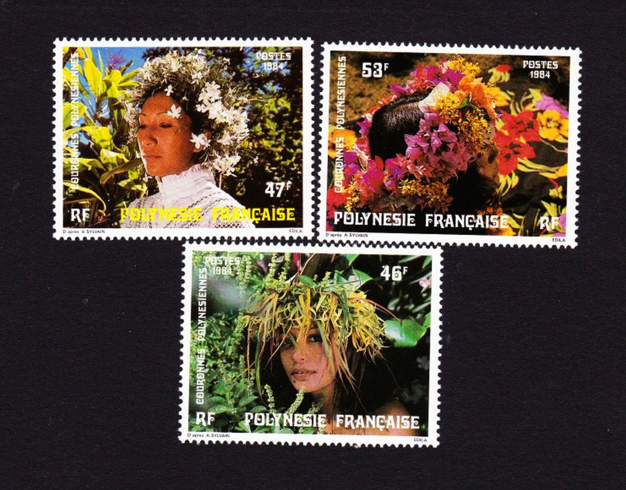 Tahiti様③ TAHITI, FRENCH POLYNESIA, A SET OF THREE (3) FDC, 1978