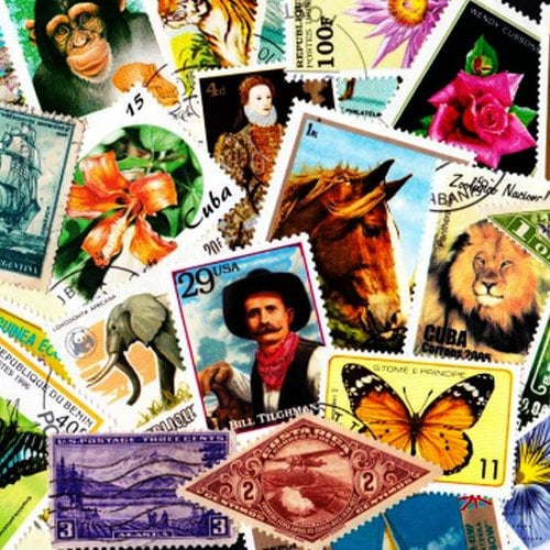 20 カンボジア ヴィンテージ 使用済み郵便切手 コレクターセット 切手