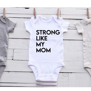 Babyromper Strong Like Mom