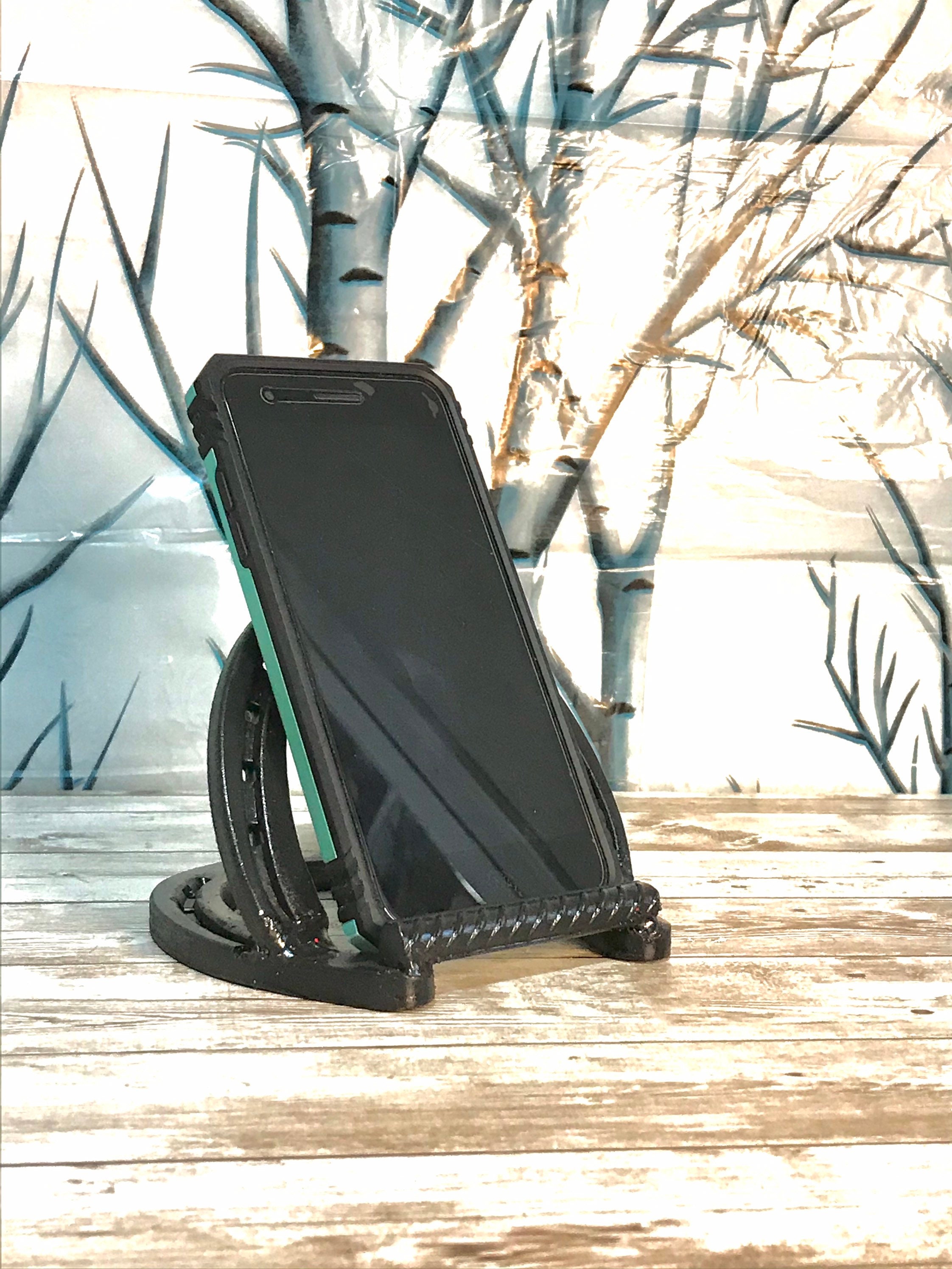 Horseshoe Phone Stand Etsy