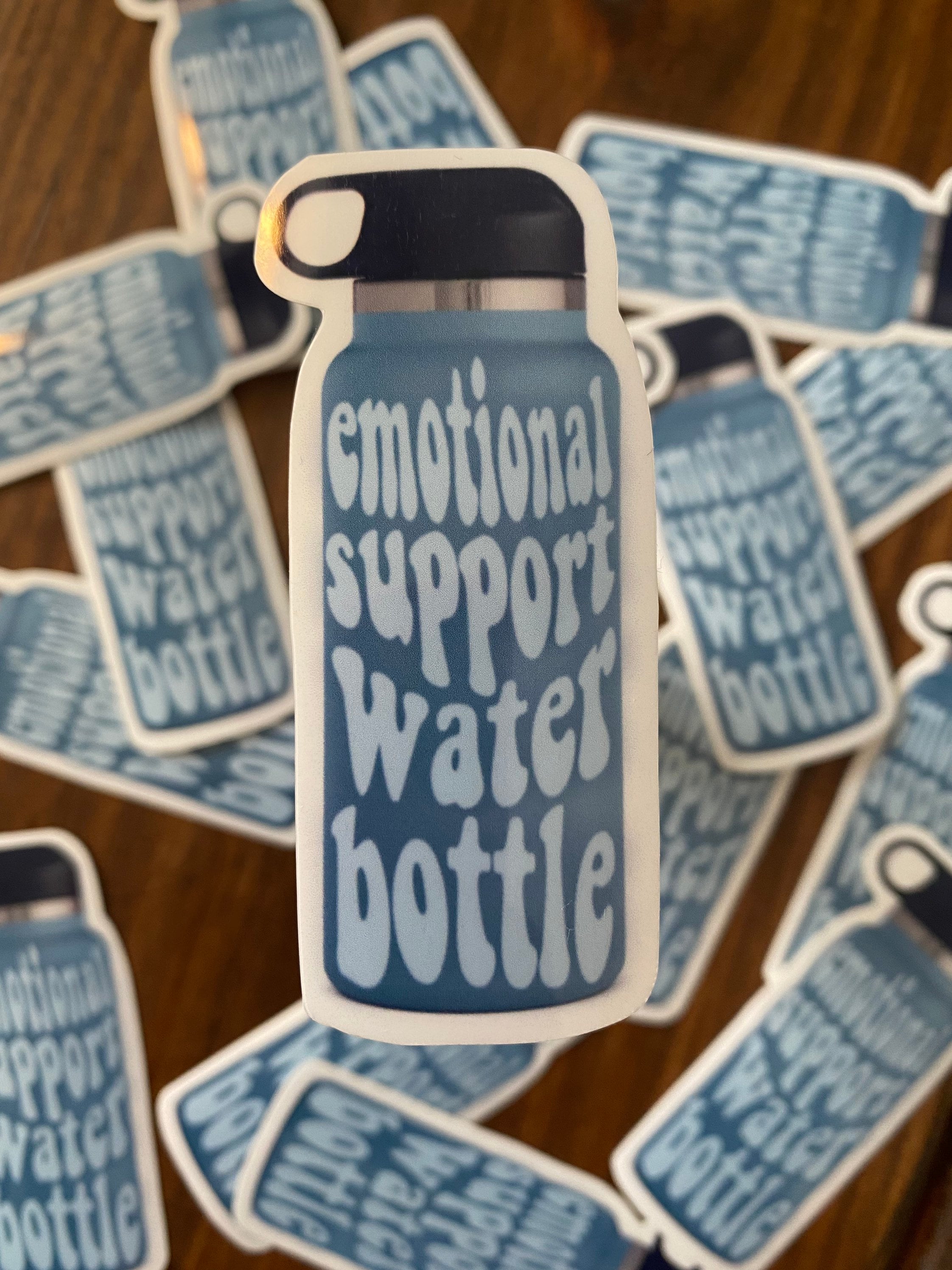 Emotional Support Water Bottle Hydroflask Yeti Cup Tumbler Etsy