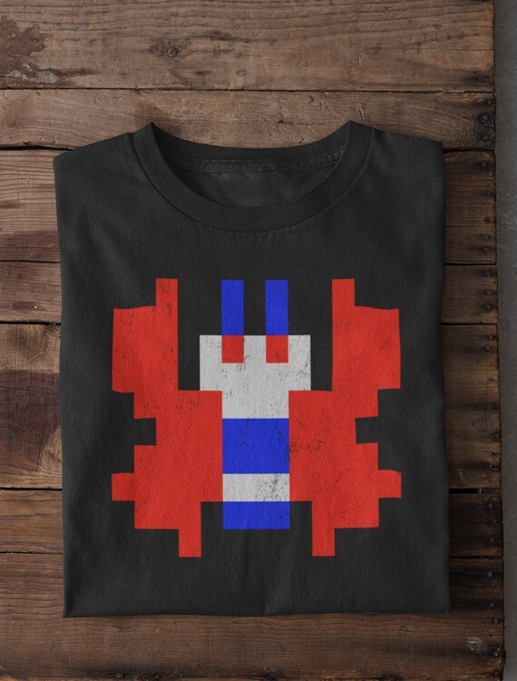 Galaga Enemy Bug Shirt Retro Vintage 
