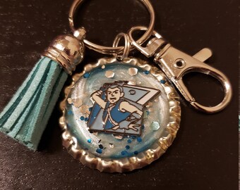 Sokka Bottlecap Keychain
