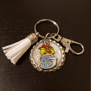 Aang Bottlecap Keychain