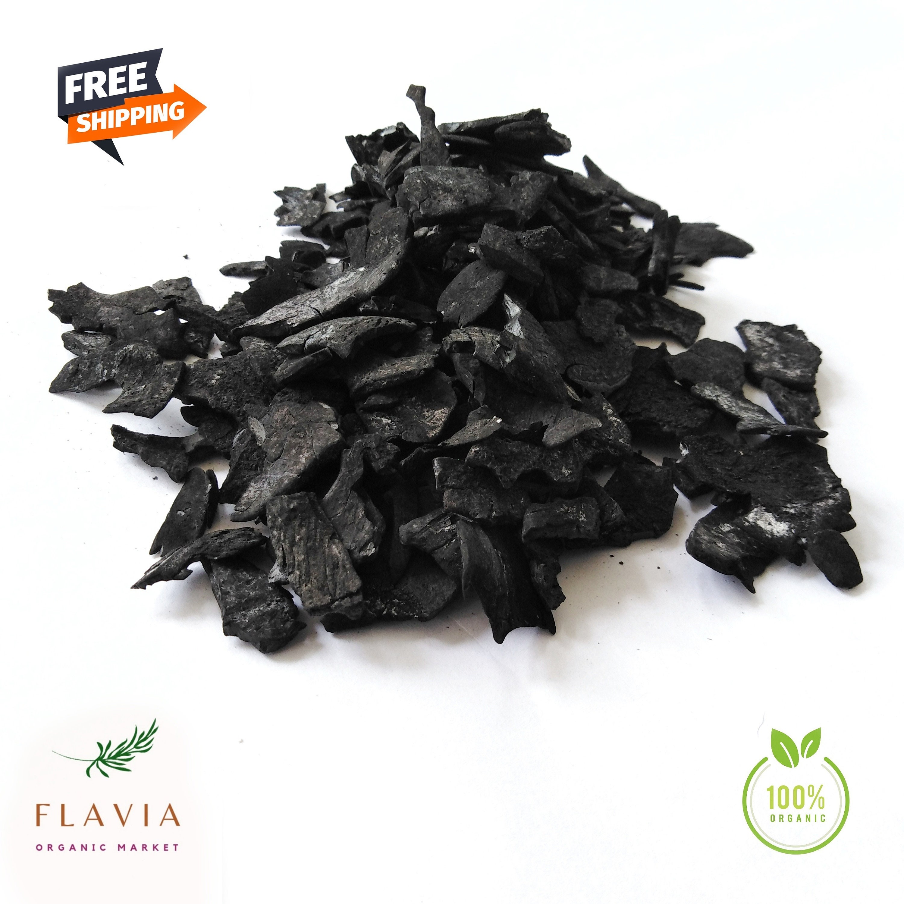 Activated Coconut Shell Charcoal, 100 Organic, Charcoal Powder, Ceylon
