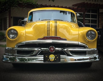 1953 Pontiac Chieftain, Classic Car Photo, Vintage Cars