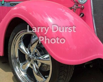 Vintage Car Photograph, Classic Cars, Classic Cars Tires and Fenders, Tired Series #11 of 16