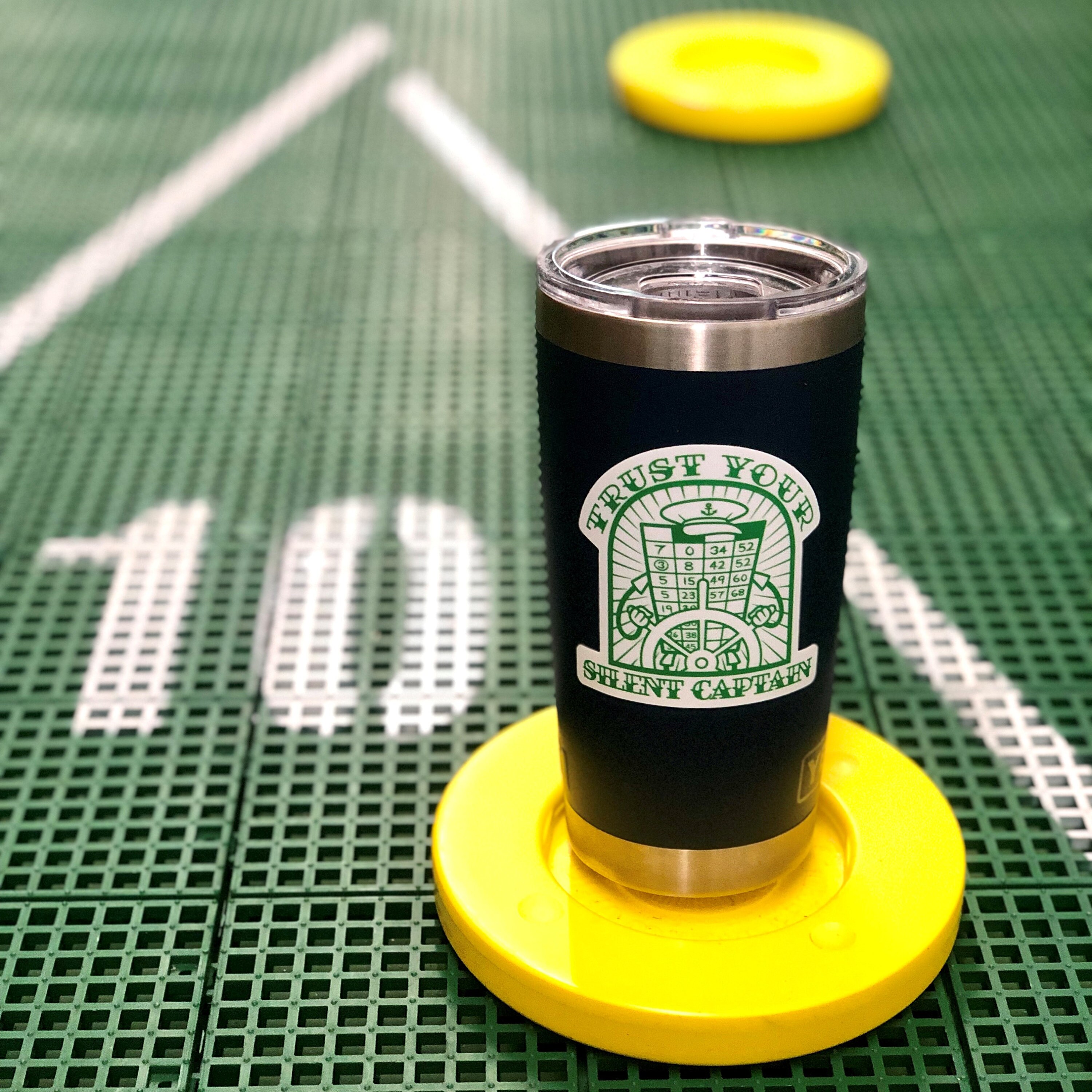 Trust Your Silent Captain Shuffleboard Sticker Etsy