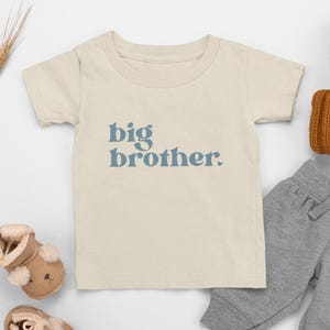 Big Brother Announcement Shirt: Boho Toddler Tee, Pregnancy Reveal