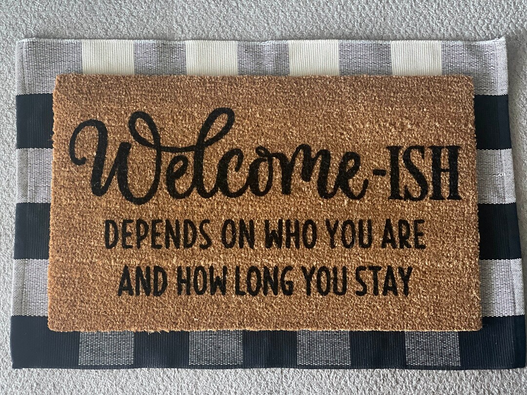 Doormat Whimsical Doormat Unique Home Decor Etsy UK