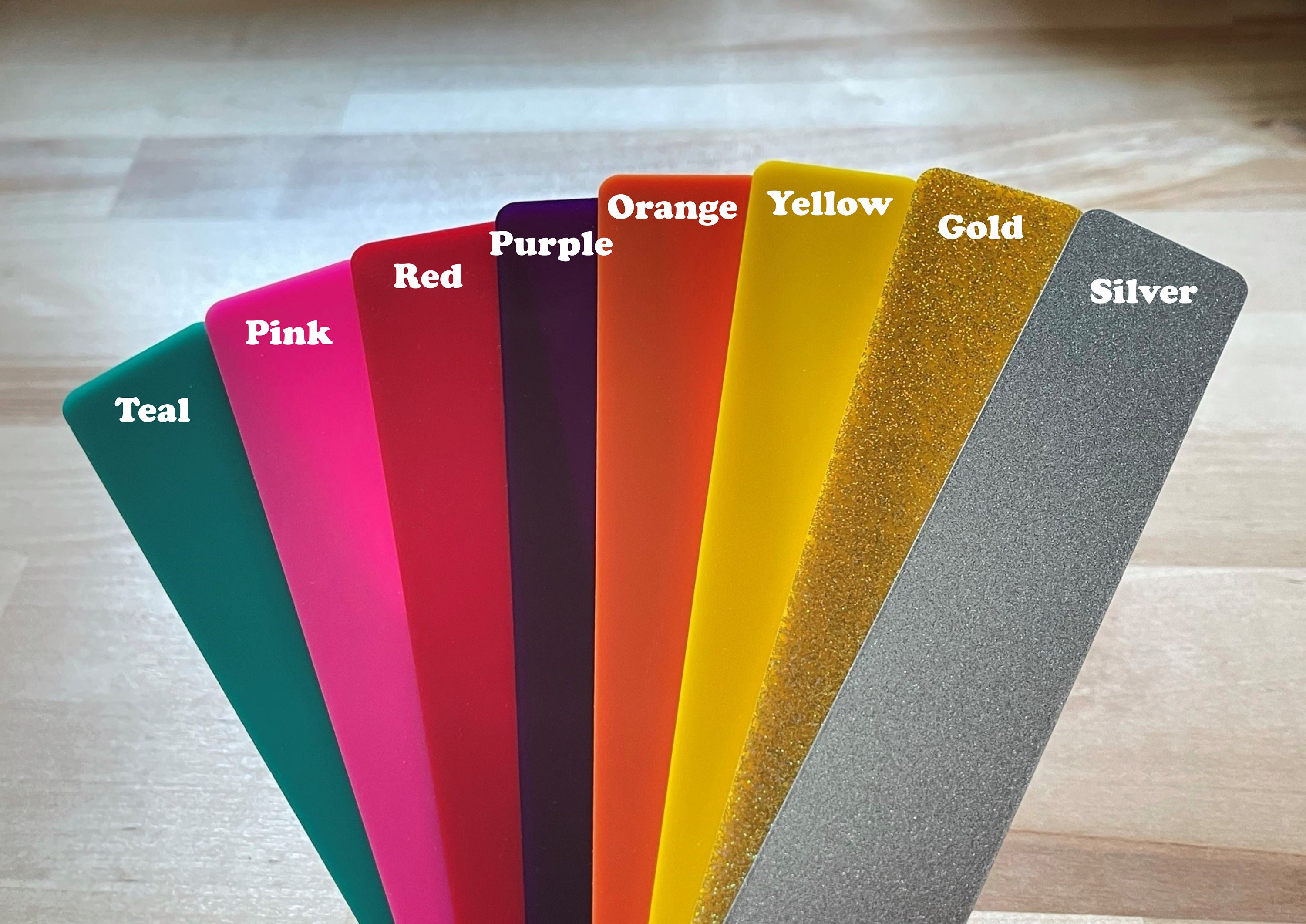 Acrylic Sheets FREE Shipping 1/8 Thick Etsy