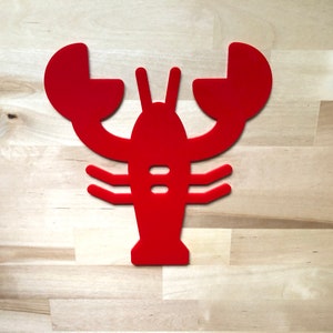 Lobster Shape Acrylic Cutout Blanks Indoor or Outdoor - Etsy