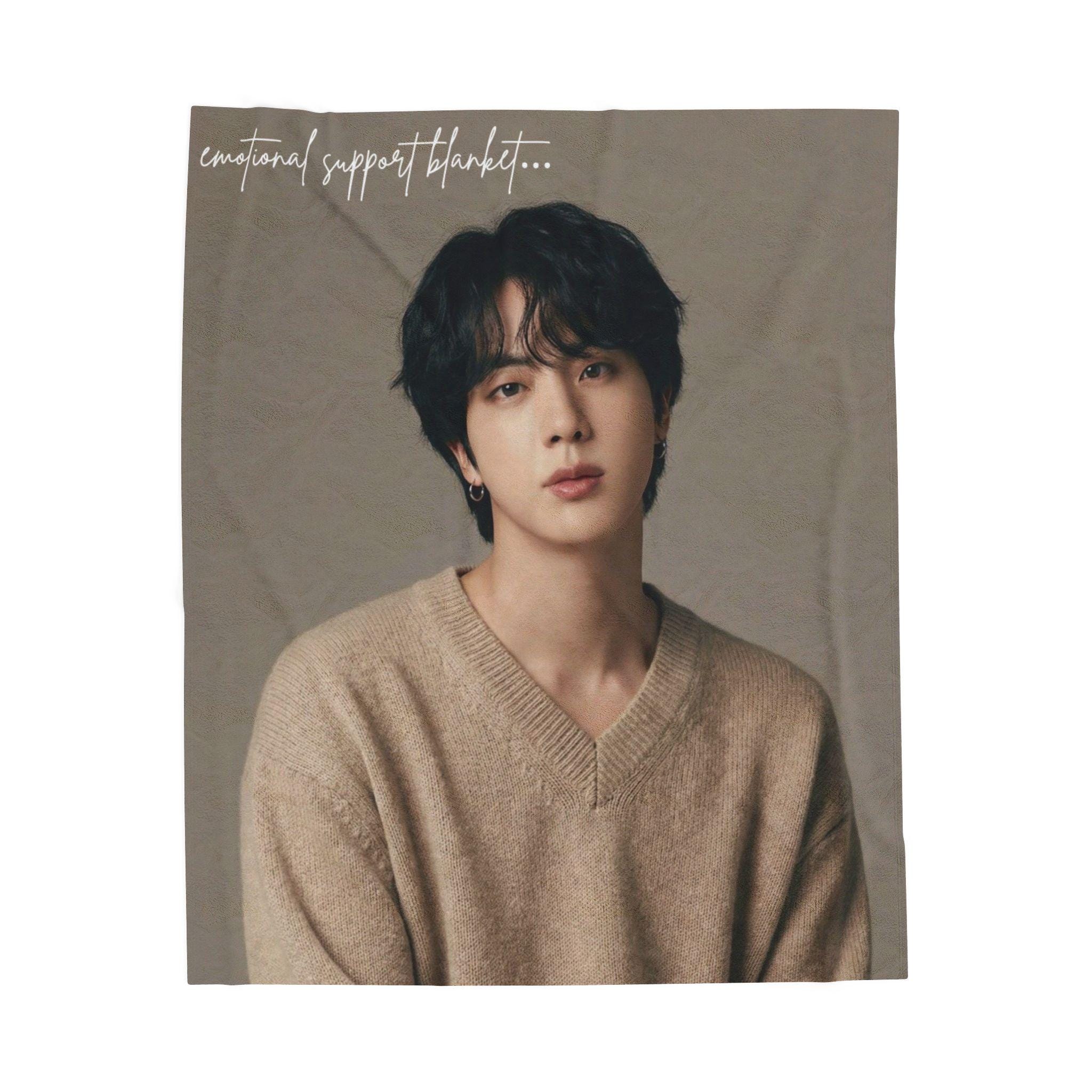 bts ジン ブランケット Bts Jin Blanket - Etsy