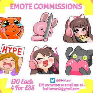 Emote Commissies Twitch