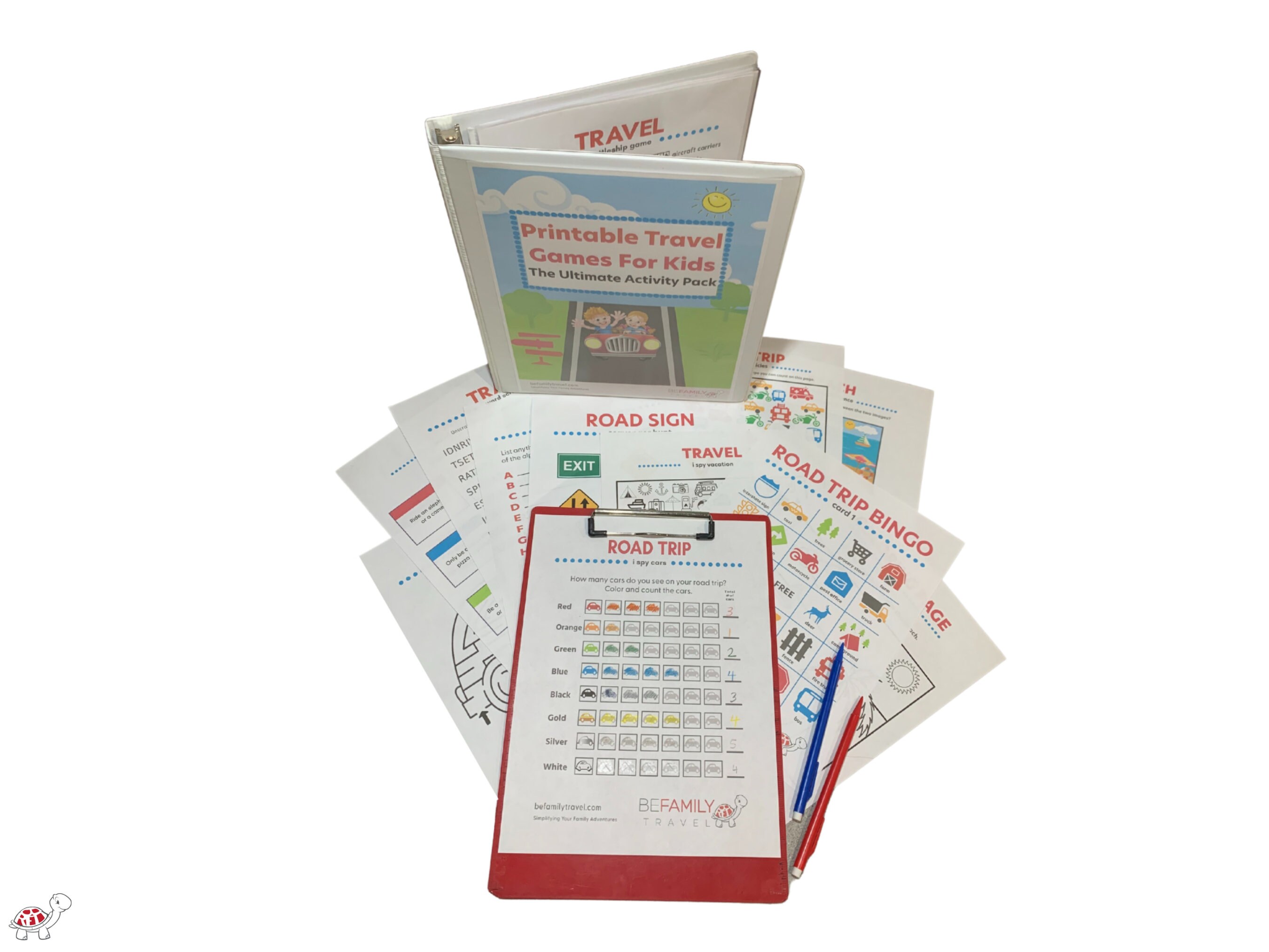 Printable Travel Games for Kids - the Ultimate Activity Pack for Family ...