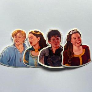 Das Pevensie Stickers Bundle | Narnia Geschenk | Handgemachte Sticker
