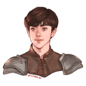 Edmund Pevensie Narnia Art Print