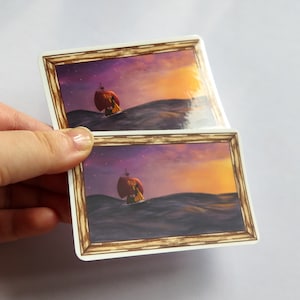 Dawn Treader Aufkleber | Handmade Stickers | Narnia Geschenk