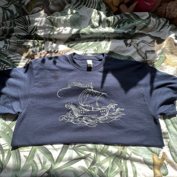 The Dawn Treader T-shirt | Embroidery T-Shirt | Narnia inspired Shirt