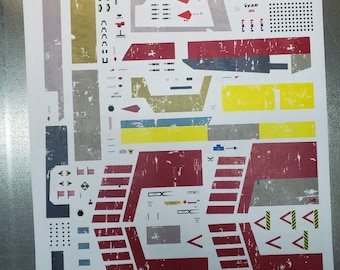 1/24 Red 5 decals for Star Wars Studio Scale X-wing