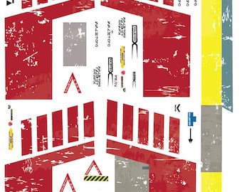 1/16 Red 5 decals for Star Wars X-wing