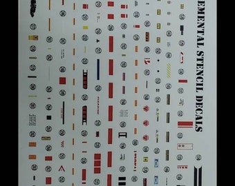 1/48 star wars millennium falcon detail stencil decals waterslide Hasbro