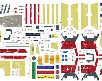 1/72 Rogue One Red Leader Star Wars X wing Decals