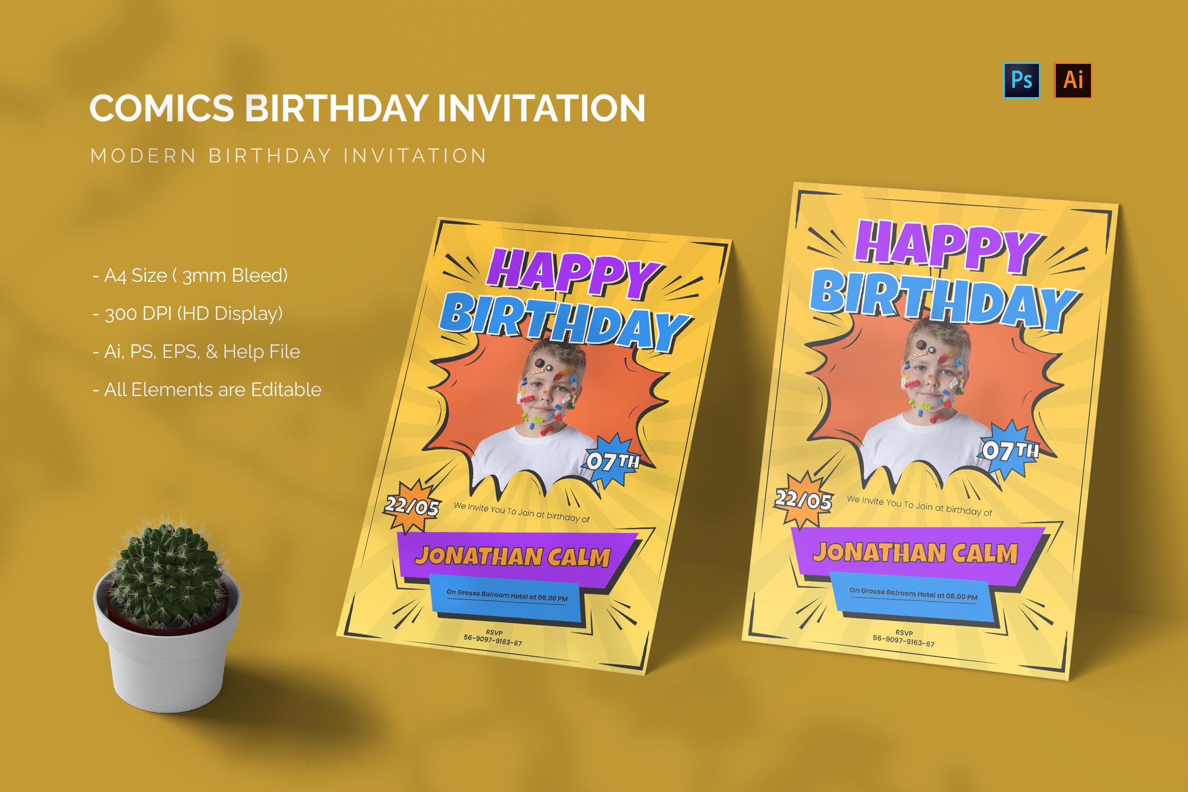 Geburtstag Comics Geburtstagseinladung  Etsy