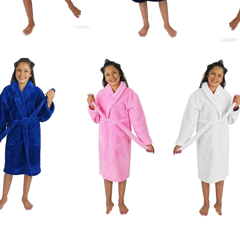 Child Bath Robe Girls Bath Robes - Etsy