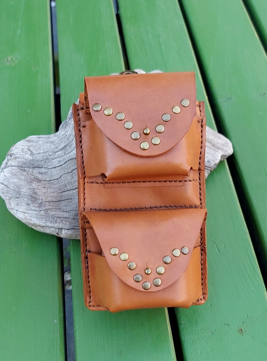 Bushcraft Spice Kit, Camping Spice Set, Handmade Leather Spice Bag