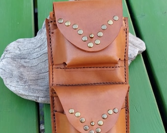 Bushcraft Spice Kit, Camping Spice Set,  Handmade Leather Spice Bag,Travel Spice Kit,Outdoor Spice Kit