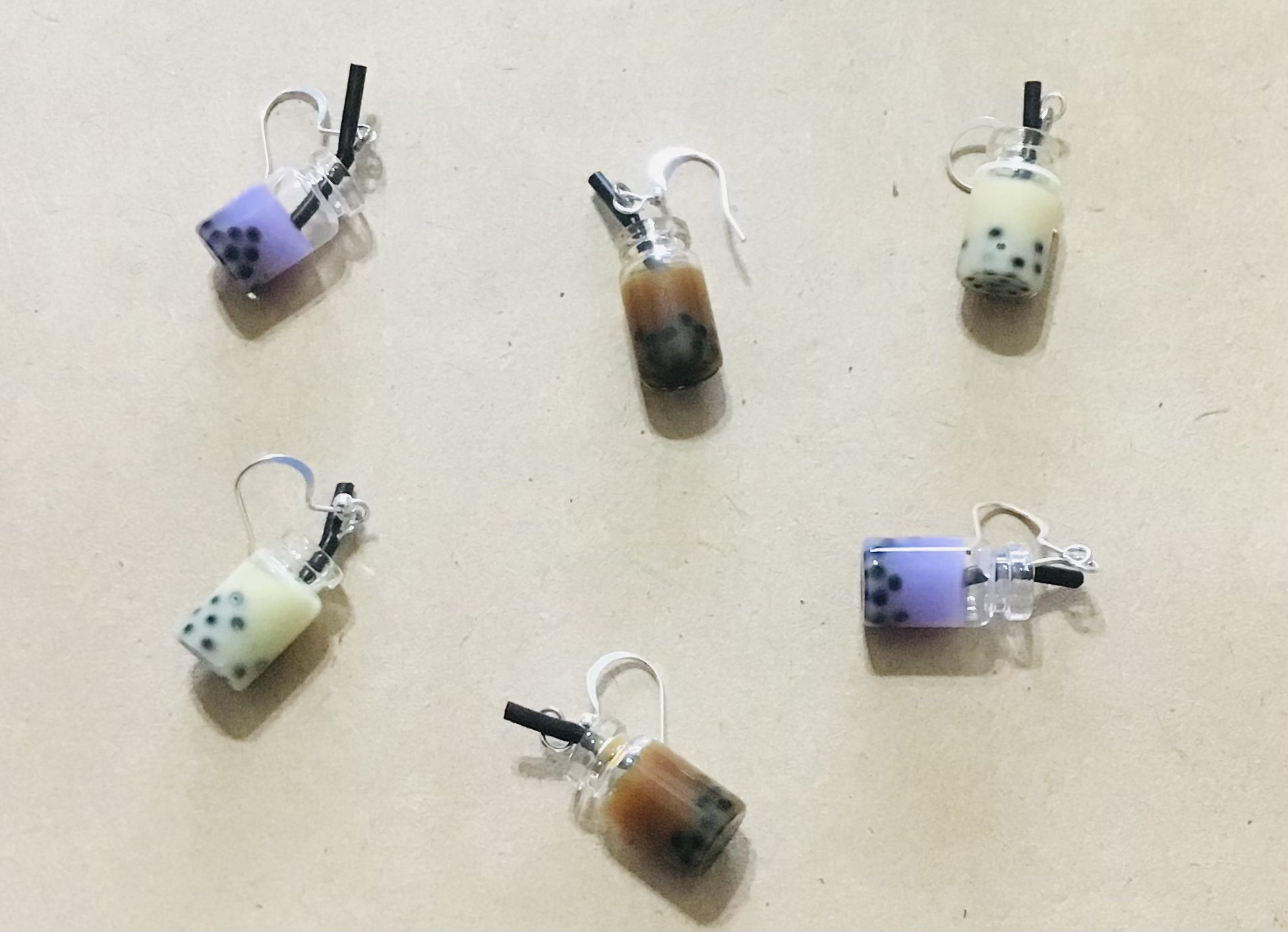 Boba earrings Etsy