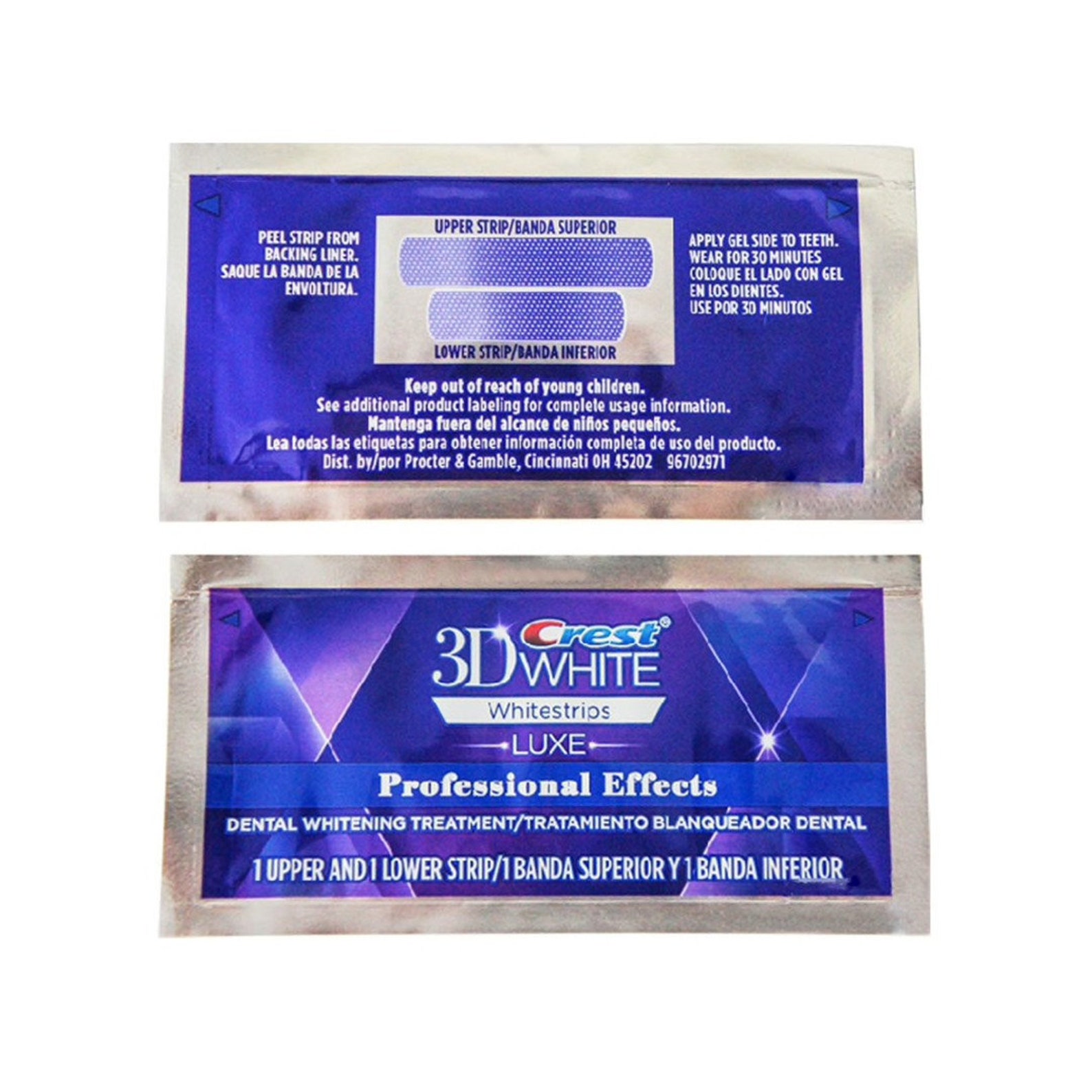 Crest 3D Teeth Whitening Strips Professional Effects Best ...