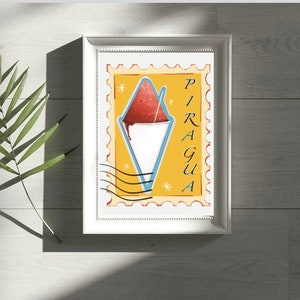 PIRAGUA Póster/ Viejo San Juan