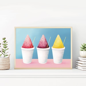 Piraguas Poster/ Snow Cones