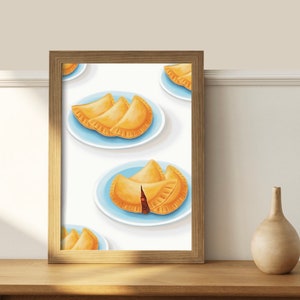 Empanadillas/Empanadas Poster/Food Art