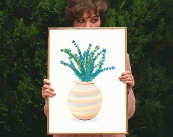 Eucalyptus Poster/ Botanical Art/Drawing