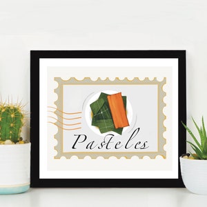 Pasteles Poster/ Puerto Rican Food