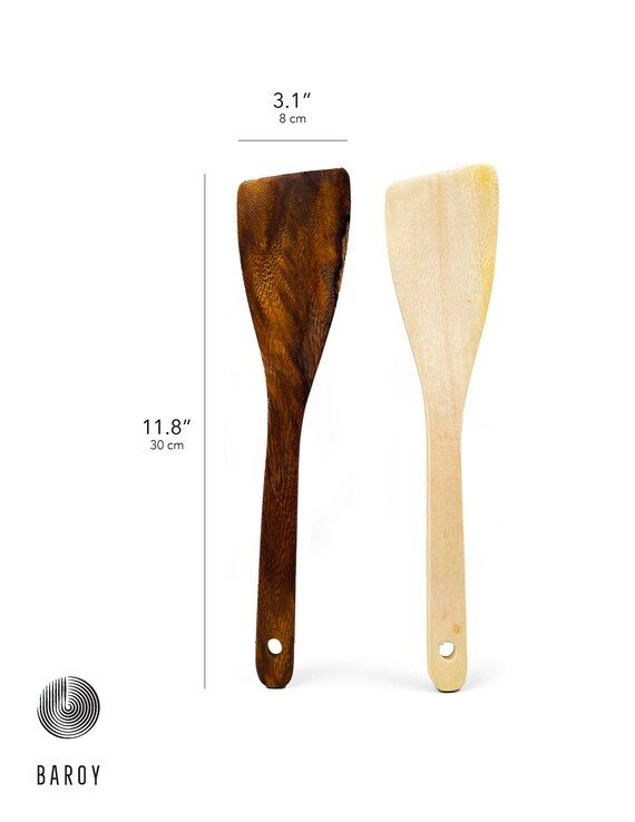 Wood Spatula Slanted 30cm X 8cm Wooden Cooking Kitchen Spatula Wood Cooking Utensil Wood Kitchen Utensils Gift Housewarming Etsy UK