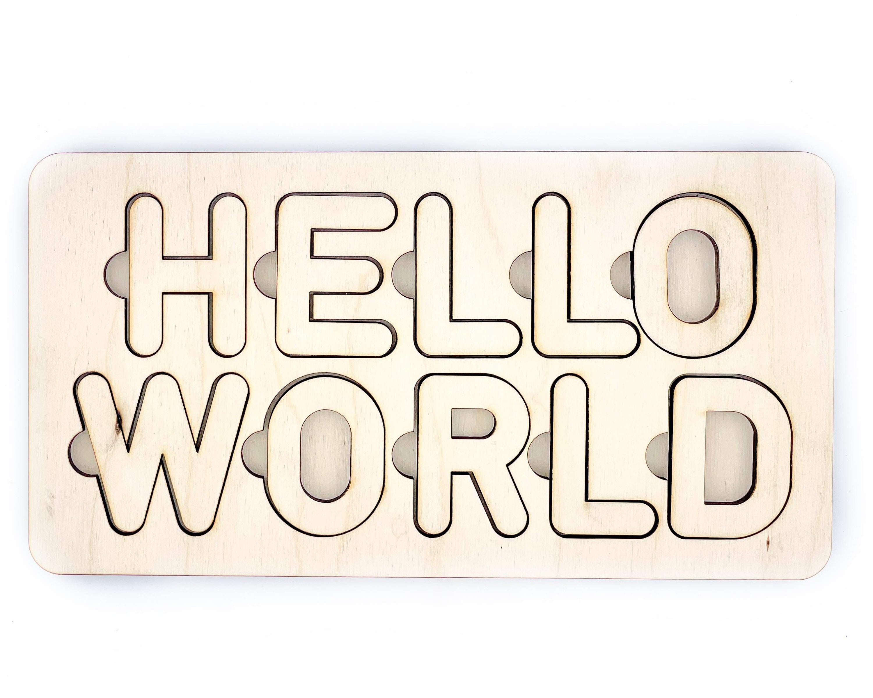 Custom Name Puzzle SVG laser file generator Etsy