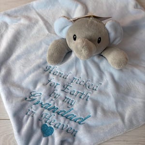 Handpicked for Earth by, Baby gift, sentimental baby gift, comforter from heaven, new baby gift