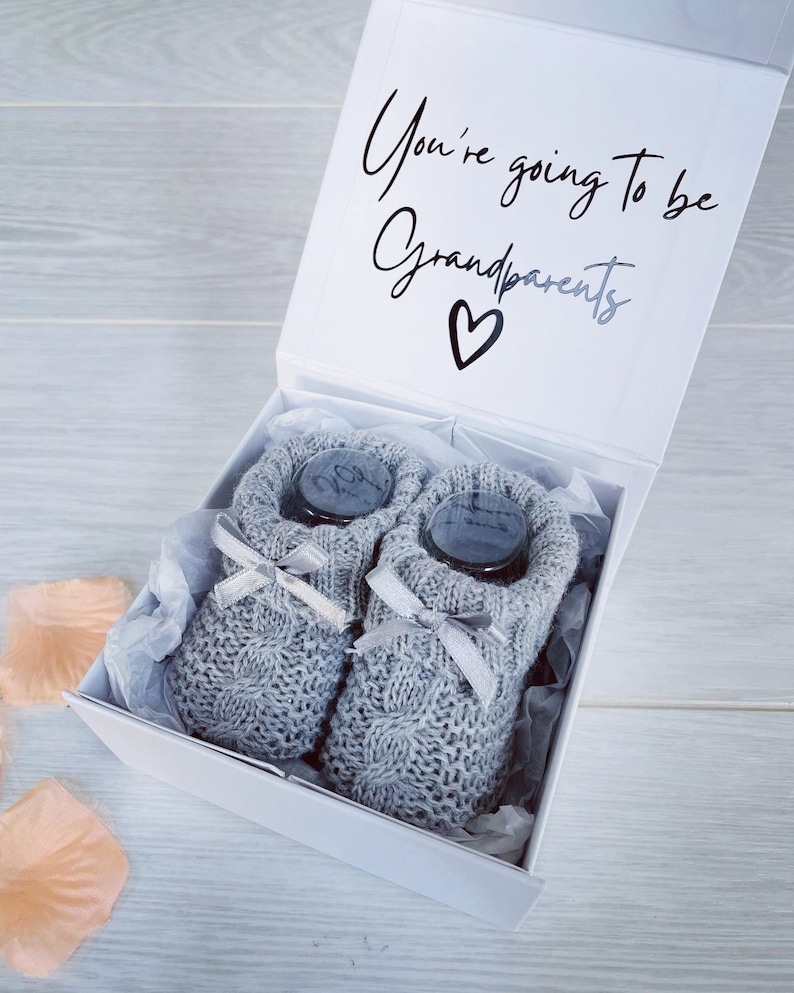 Grandparent to be gift, Pregnancy Announcement to Grandparents, Great Grandparents to be gift, Baby Reveal, Family Pregnancy Announcement image 4