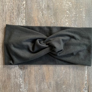 LBH “Little Black Headband” super soft double brushed poly DBP