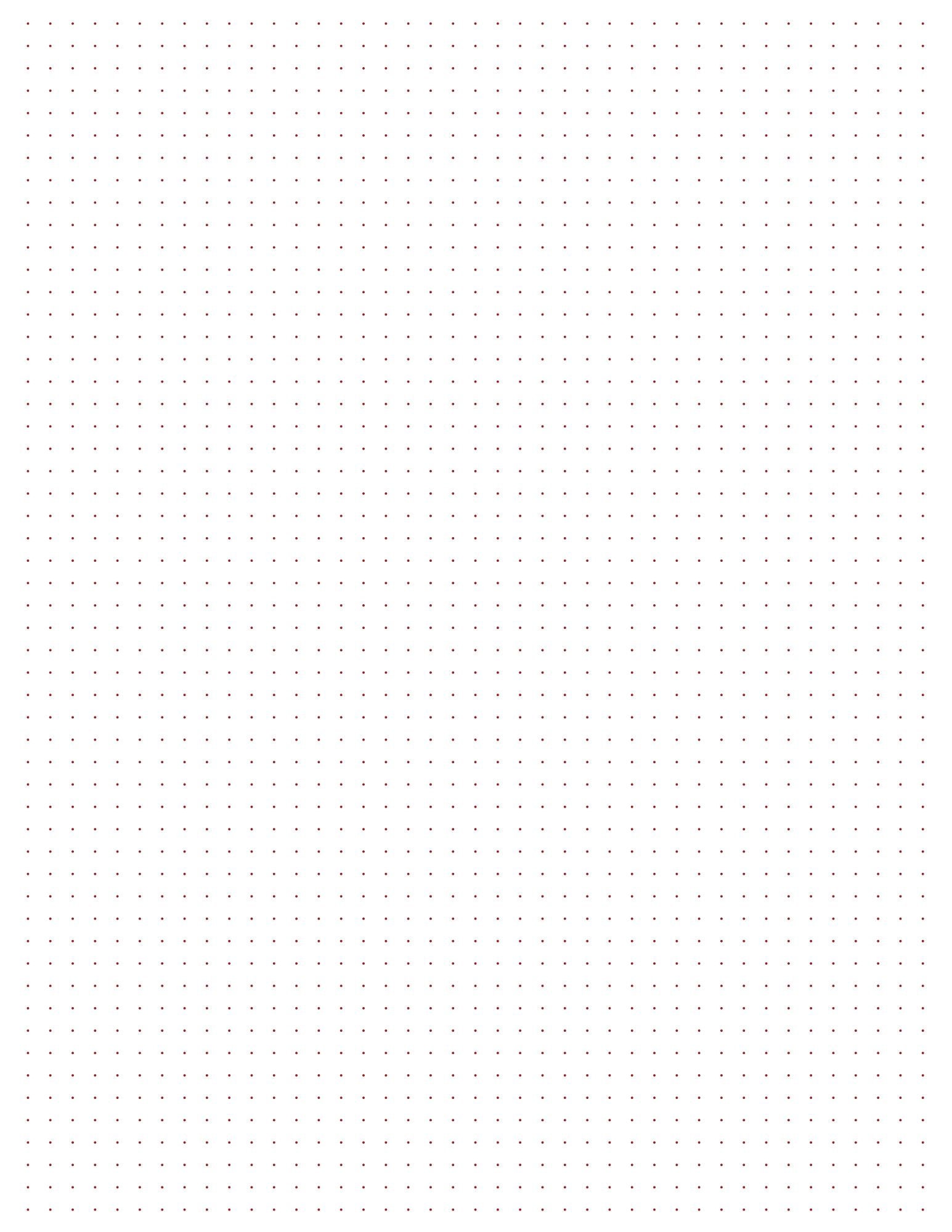 Dot Grid Book 10 Pages Printable Digital Etsy